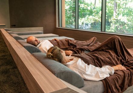 Ruhebereich im Waldhaus der Westfalen Therme Bad Lippspringe