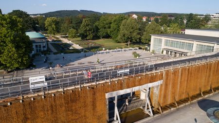 Aussichtsplattform Erlebnisgradierwerk Bad Salzuflen