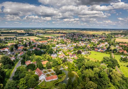 Luftaufnahme Kurpark Bad Holzhausen