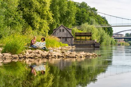 Schiffmühle auf der Weser in Minden