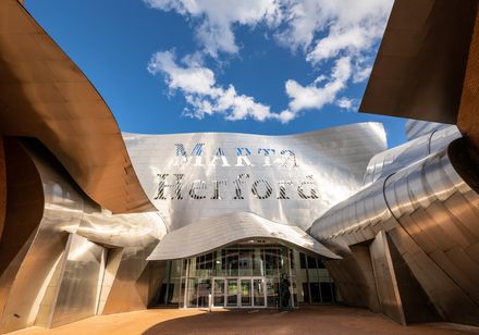 Außenansicht Eingang vom Marta im Wittekindsland Herford