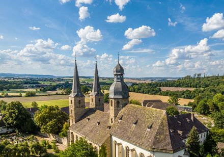 Luftaufnahme Abtei Marienmünster