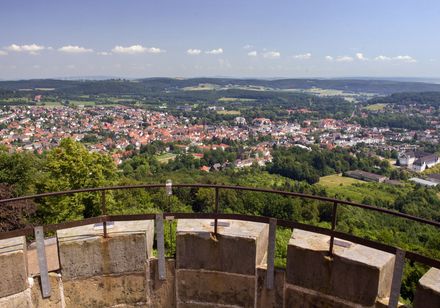 Ausblick von der Burg Dringenberg - Bad Driburg - Foto: Bad Driburger Touristik GmbH