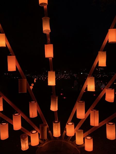 Lampions bei der Nacht der 1000 Kerzen Bad Salzuflen