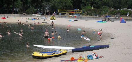 Badestrand am Campingpark Sonnensee in Versmold