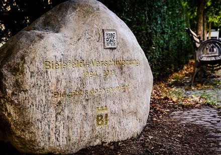 Gedenkstein Bielefeld Verschwörung