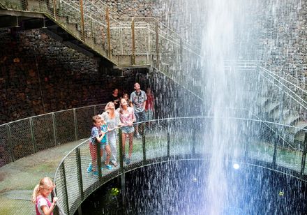 Wasserkrater im Aqua Magica Park
