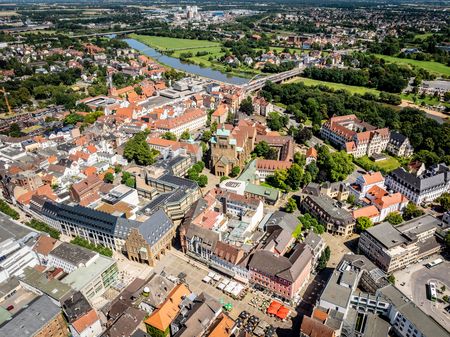 Luftansicht Minden mit Dom