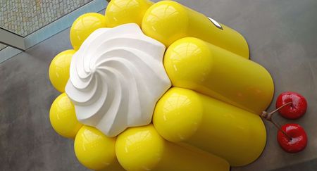 Pudding Maschine in der Dr. Oetker Welt Bielefeld