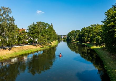 Kanufahrt in Herford