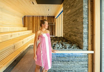 Eventsauna im Waldgarten der Westfalen Therme Bad Lippspringe