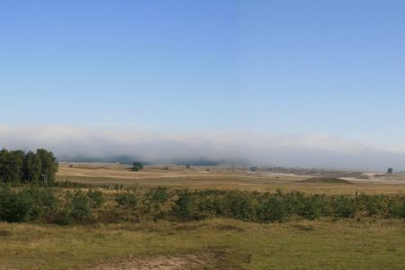 Blick über den Truppenübungsplatz in Augustdorf