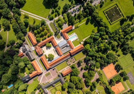Luftaufnahme Gräflicher Park Bad Driburg