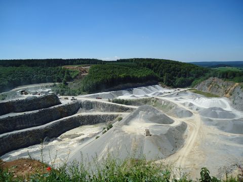 Steinbruch Bleiwäsche