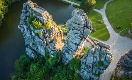 Externsteine von oben