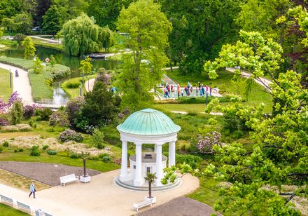 Kurpark Bad Salzuflen Luftaufnahme