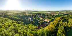 Kloster Dalheim Luftaufnahme