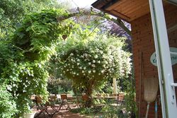 Sitzbereich im Garten