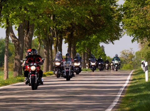 Motorradtour, Foto: Kulturland Kreis Hoexter