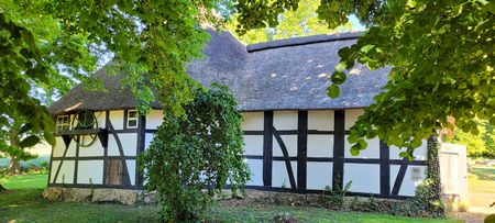 Fachwerkgebäude der Rossmühle Obernbauernschaft in Hüllhorst