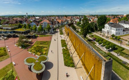 Luftbild Gradierwerk Bad Salzuflen