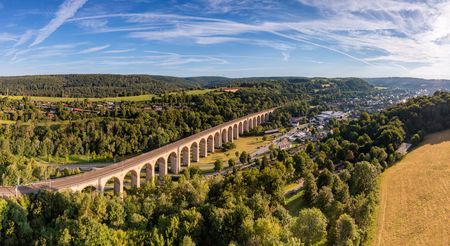 Luftaufnahme Viadukt Altenbeken