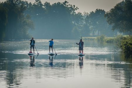 Stand Up Paddling bei Bad Oeynhausen 