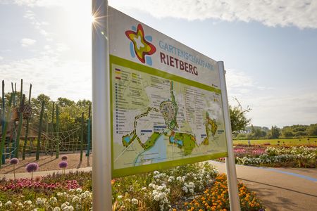 Schild im Gartenschaupark Rietberg