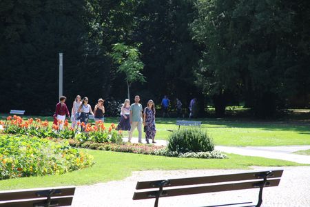 Flanieren durch den historischen Park