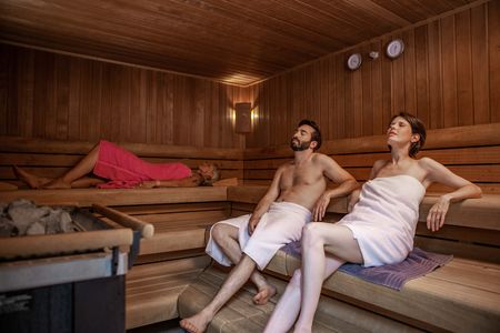 Sauna im Badehaus in Bad Meinberg